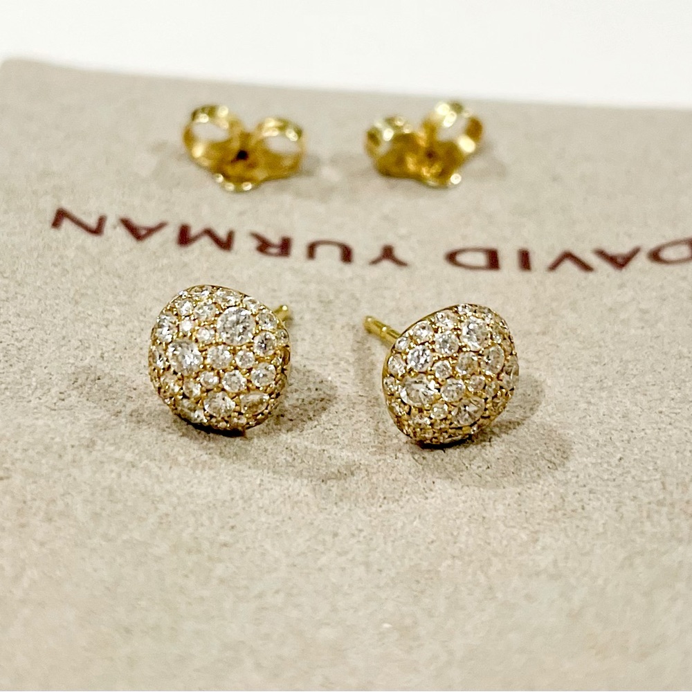 David Yurman Chatelaine 18K Stud Earrings